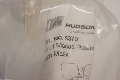 5370 ~ Hudson RCI Adult Manual Resuscitator